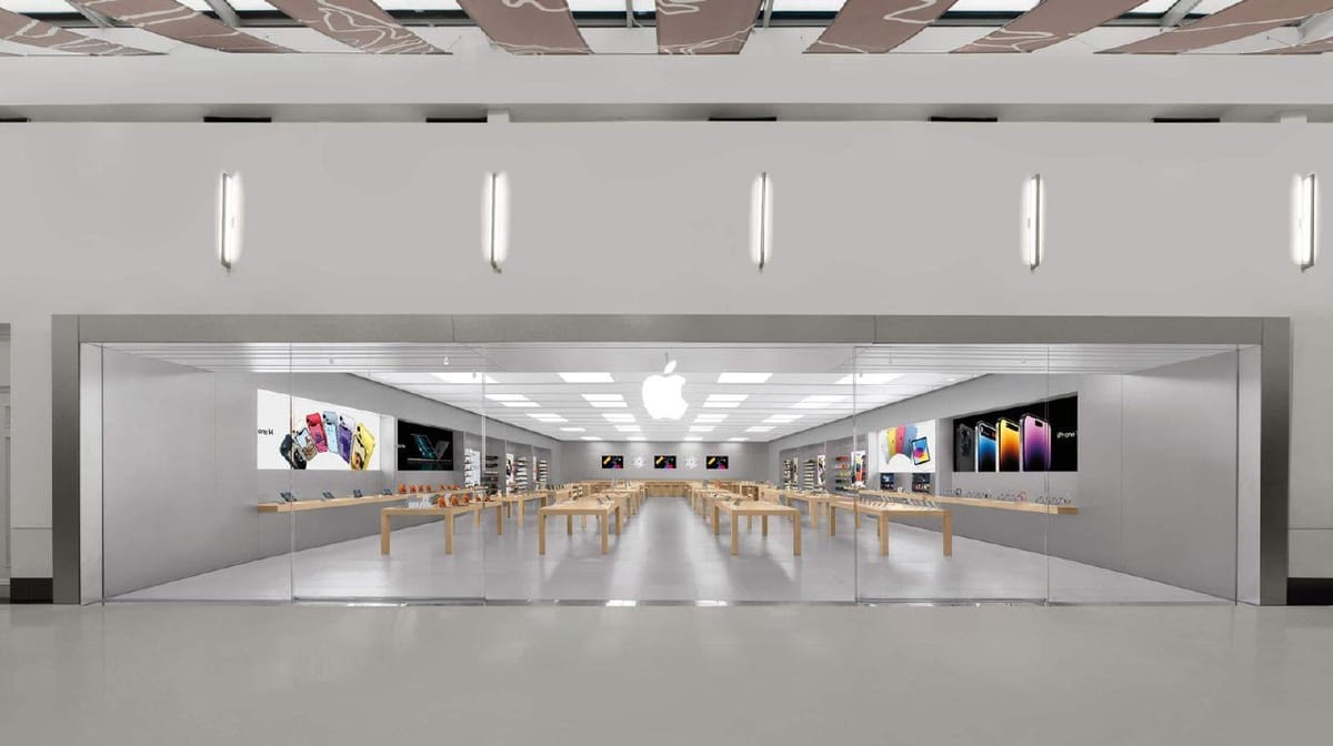 Apple уходит из слабых моллов