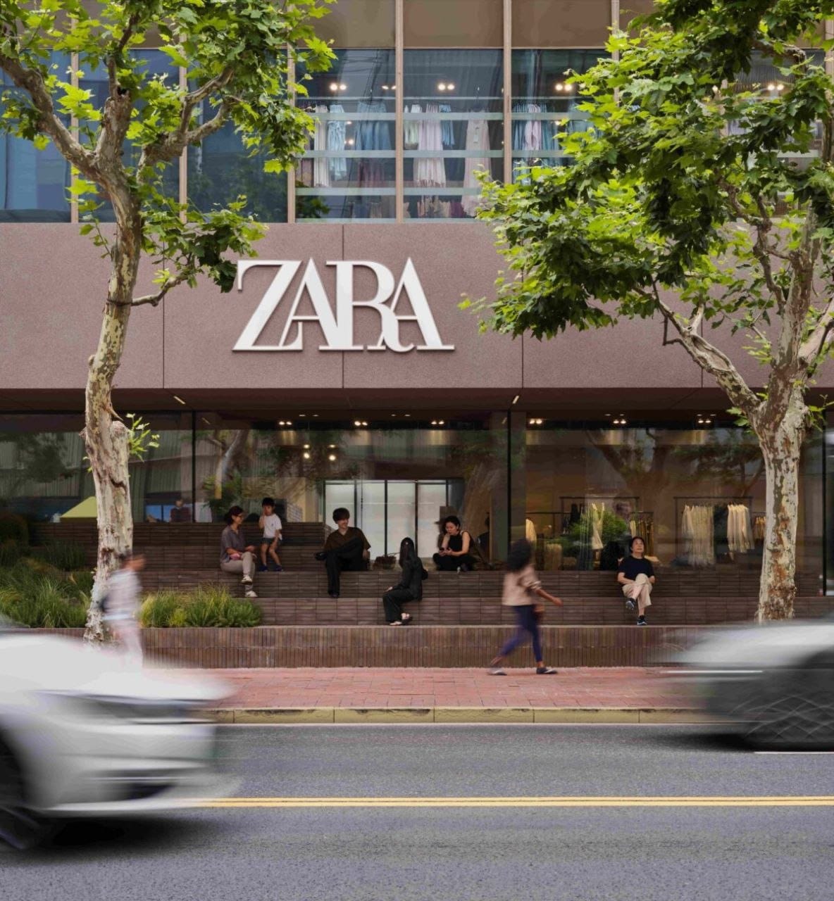 Zara открыла в Шанхае флагман будущего