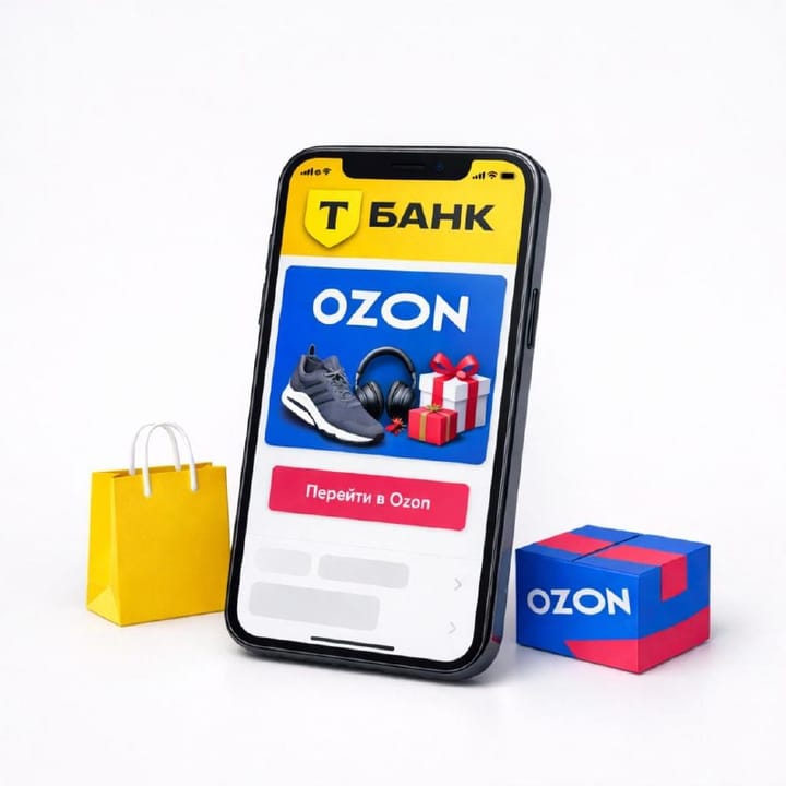 Ozon теперь внутри приложения Т-Банка