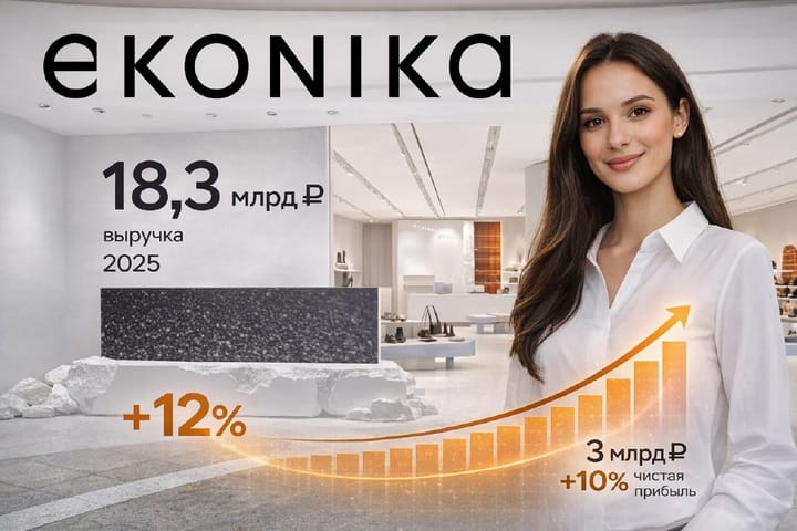 Эконика закрыла 2025 год с выручкой 18,3 млрд рублей