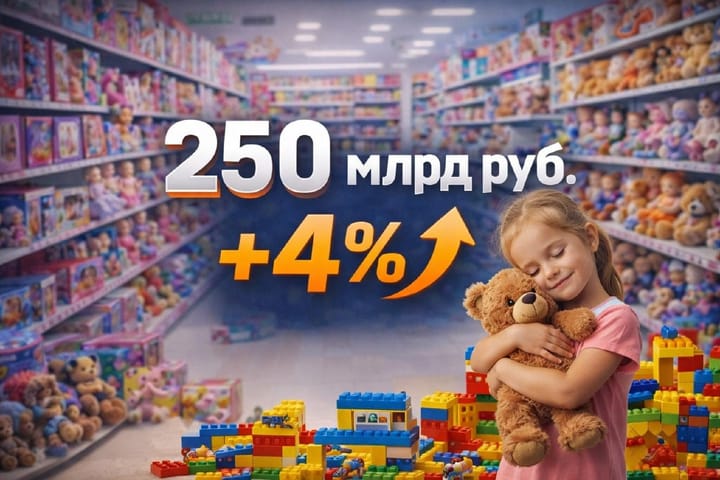 250 миллиардов на кубики и куклы