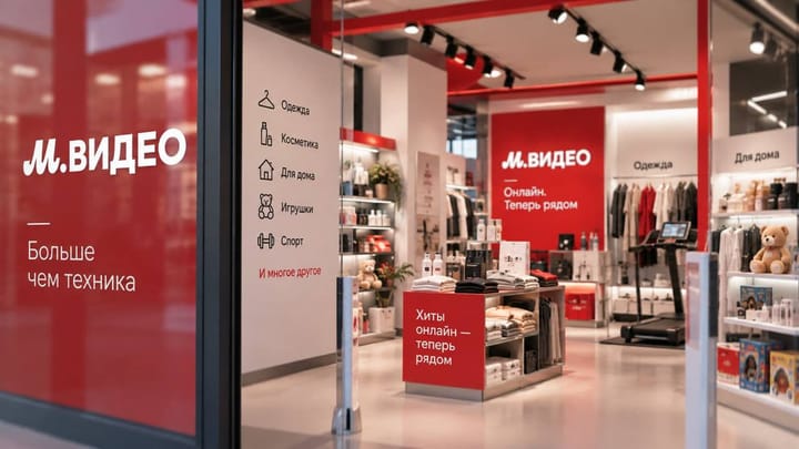Маркетплейс «М.Видео» выходит в офлайн
